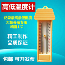 Greenhouse thermometer can record memory maximum minimum temperature maximum minimum thermometer high and low thermometer
