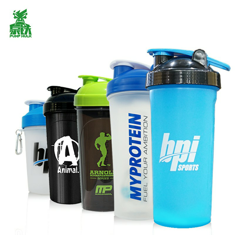 American BPI Panda Shaker Fitness water cup Kettle Milkshake Protein powder shaker Powder box Medicine box funnel