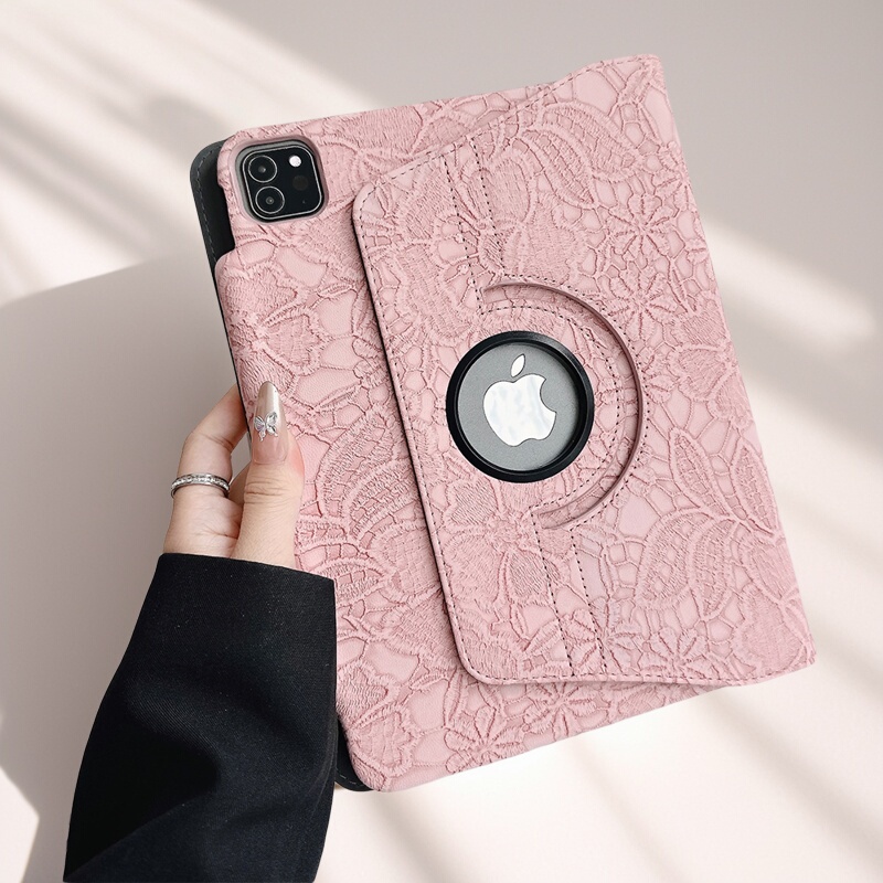 Tablet Protective Case Pad Shell Anti-Bending 12.9 New Model 10Th Generation Air7 Stand 13inch Pro10.5 Rotating Mini7 High-End Feel 9.7 Anti-Drop 9Th Generation Pen Slot Ipad10.2 Storage Bag 8.3