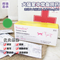 Pfizer Steno Tablets Amoxicillin 10x50mg Grain Dress Cure Pet Dog Cat Cold Dermatitis Fungus