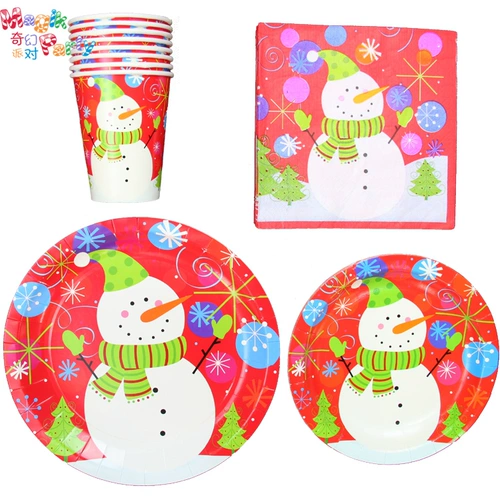 Рождественское вечернее платье, посуда, бумажная тарелка, салфетки, выпускной вечер