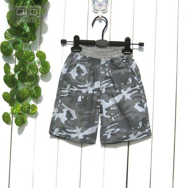 D203 Micro Blemish Boy Clothing Foreign Trade Boy Boy Summer Clothing Camary-colored Shorts 1-3 years old