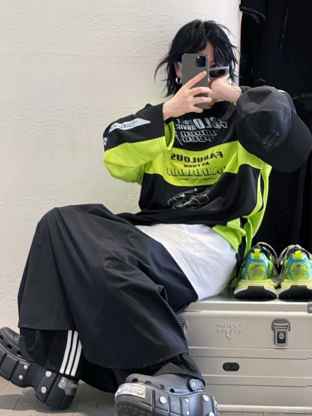 Badblood 'Hot Girl' Jersey: Spliced Collegiate Chic for Less! - Detail image 2