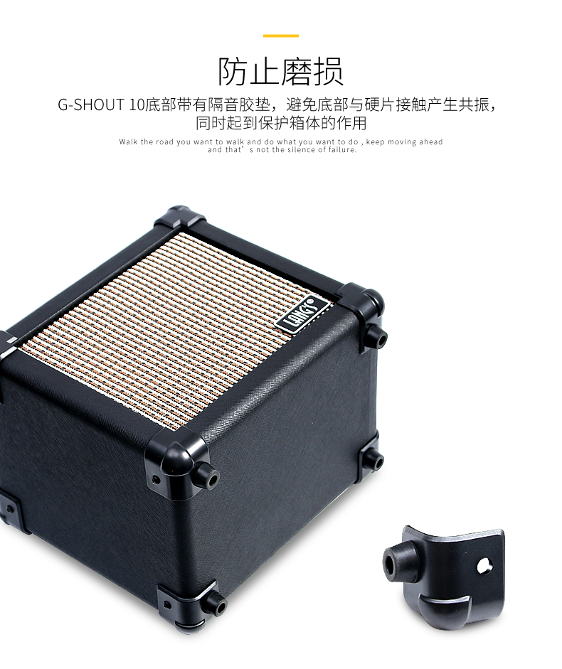 Lance Âm thanh gốc Đàn Guitar Dân gian Biến dạng Âm thanh G-SHOUT 10 Loa Guitar Điện cầm tay ngoài trời - Loa loa loa arirang