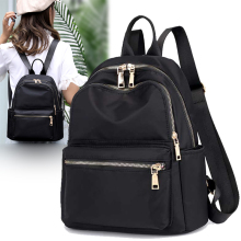 Backpack Women's New Oxford Cloth Small Backpack Versatile Fashion Canvas Fashion Multi layered Large Capacity