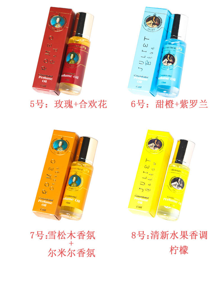 Nước hoa Nga Mini chai nước hoa nước hoa Bao bì cá nhân 15ml 8 hương vị để mua năm nước hoa lacoste