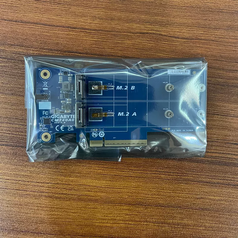Совершенно новая карта расширения CMT40A0 PCIE 5.0 с двумя портами M.2 серверного класса с двумя портами Gen5x4