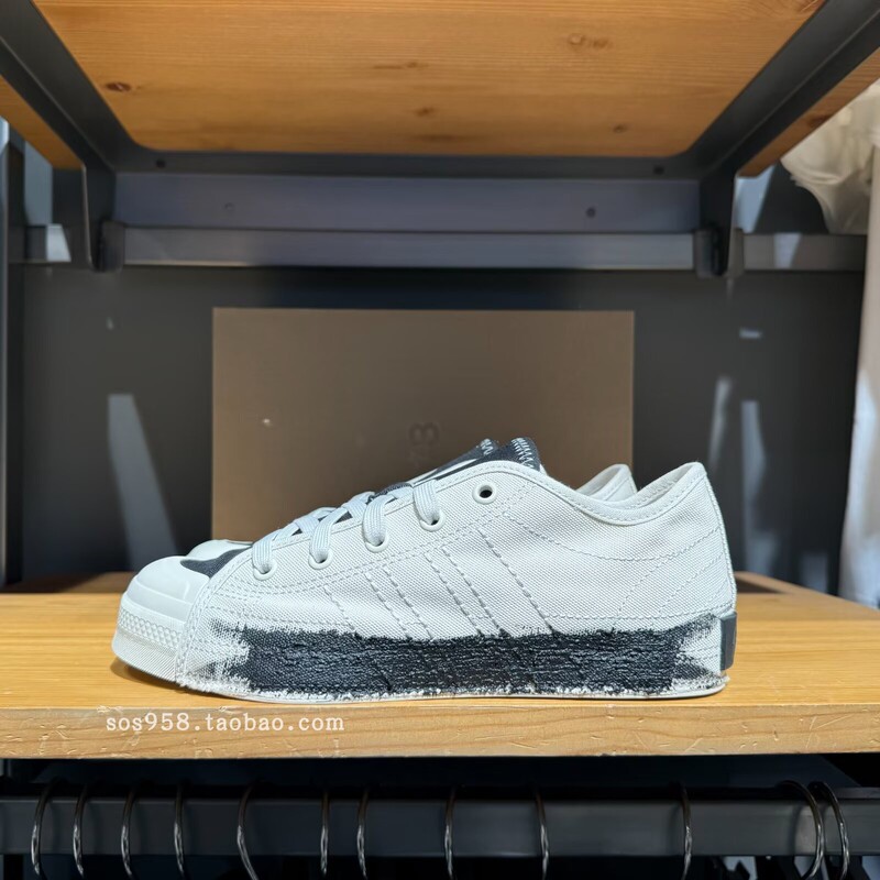 Adidas Y-3 Nizza Lo Graffiti Classic Retro Fashion Canvas Shoes Sneakers Jq2455