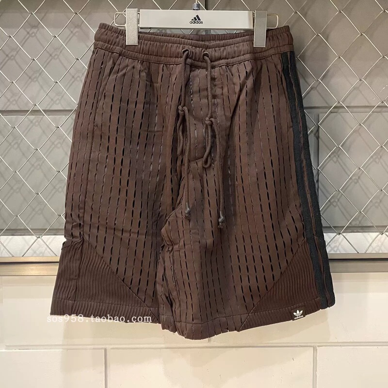 Adidas Trefoil Sftm Collaboration Patchwork Retro Fashion Sports Shorts Five-Point Shorts Ik8600