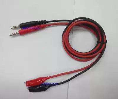 4MM banana plug clip cable 4MM banana plug to alligator clip test line instrumentation power cable
