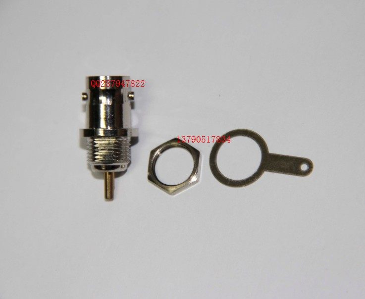 Video BNC connector Zinc alloy needle BNC socket Panel seat Q9 mother seat BNC50KY BNCKY