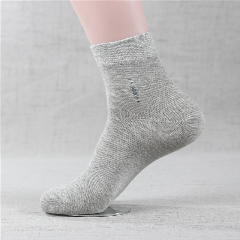 Vớ nam Cotton Cotton Comb Comb Hộp quà tặng cotton Gói riêng mùa xuân và mùa thu Các quý ông thường dùng vớ khử mùi cotton tất cotton đẹp