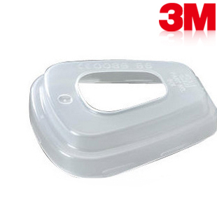 3M 501滤盖一个 3m6200防毒口罩面罩配件 6001滤毒盒盖子2只价