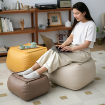 Floor cushion futon Japanese technology cloth cushion simple low stool sofa stool entrance shoe changing stool living room large cushion