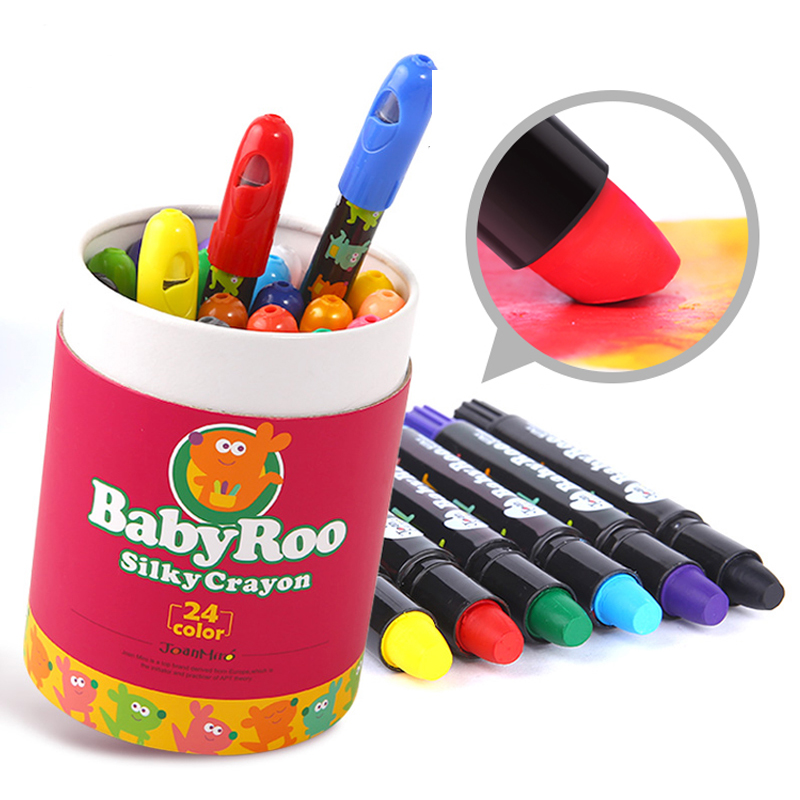 Melaleuca children's color crayon Baby safety environmental protection color graffiti pen Kindergarten crayon painting can be washed