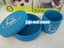 American Modern Twist medical silicone childrens tableware combination Baby meal plate auxiliary food bowl snack box