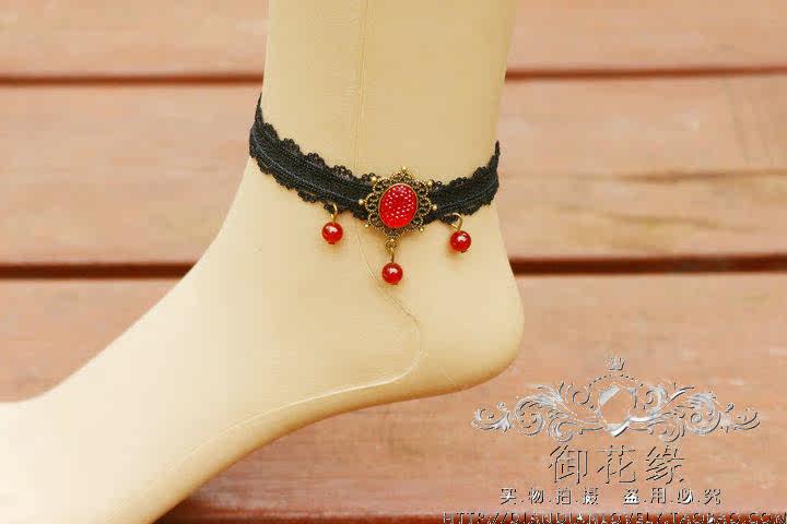 Bracelet de cheville Femme OTHER   en Dentelle - Ref 3103248 Image 6