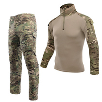 Summer camouflage suit set frog suit tactical Warwolf special forces outdoor frog training uniform CS python pattern