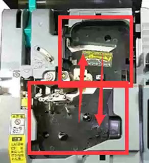 MAX line number machine accessories card clip base LM-370 LM-380 LM-0390 Ribbon base sleeve clip