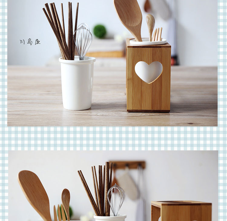 Sichuan in Japanese ceramic cage shelf chopsticks chopsticks basket household kitchen spoon put chopsticks tableware receive a case