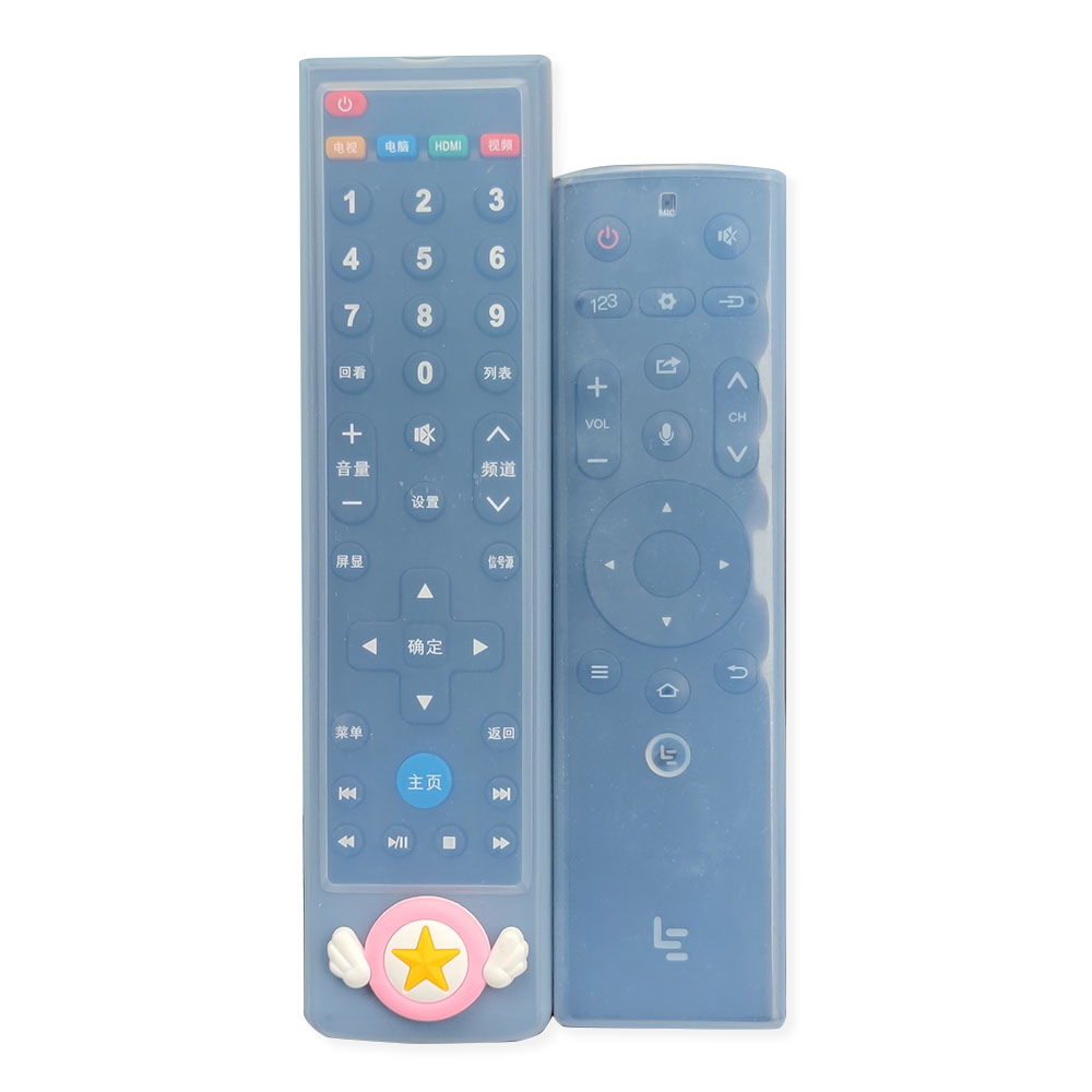 Letv Le TV remote control protective cover 39 key silicone cover dust-proof super 3 4 drop-proof S40 HD transparent cover