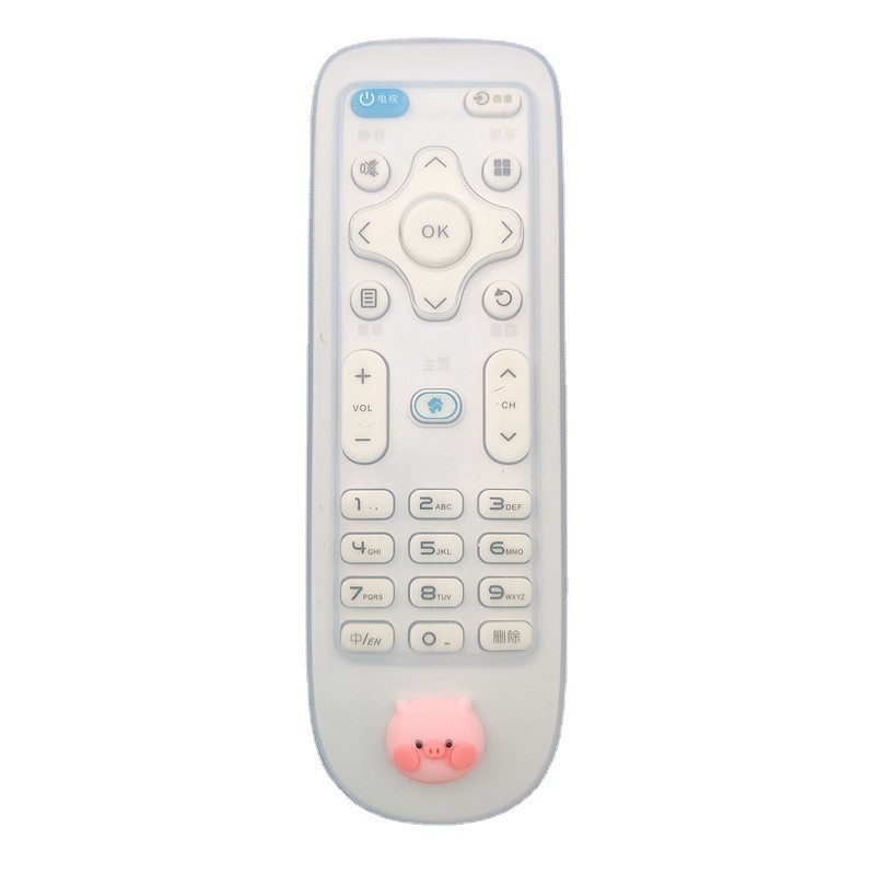 Konka remote control cover high-definition transparent soft silicone protective cover KK-Y378 special anti-drop waterproof and dustproof cute