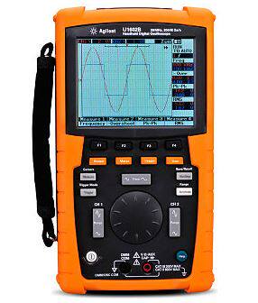 Agilent Anteren U1604B-001 handheld oscilloscope 40MHz indicative of the wave table U1604B