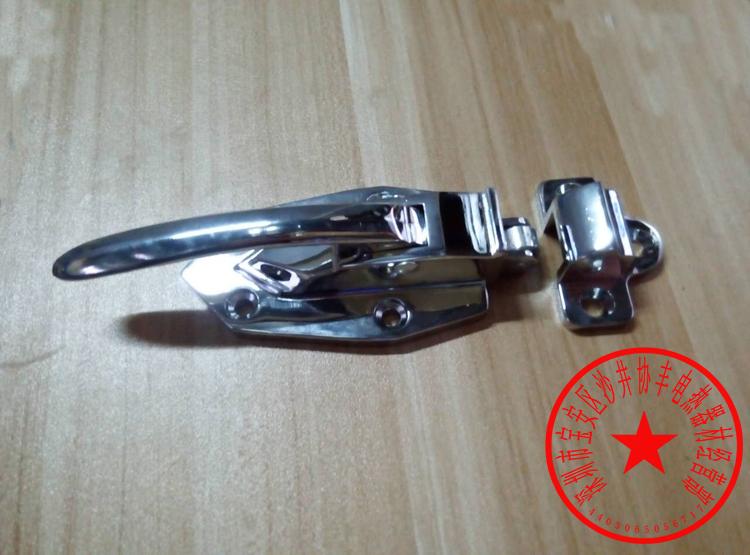 Equipment small oven flat handle freezer door knob door buttoned oven door knobs adjustable special handle