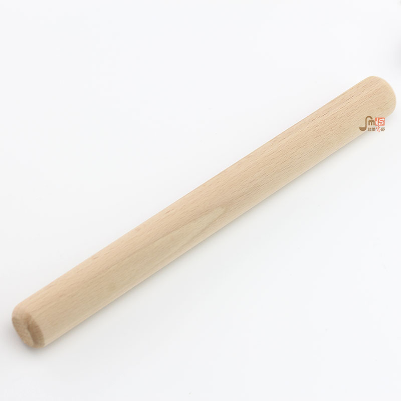 German imported beech wood paint-free wax-free solid wood rolling pin pressing roller dumplings rolling dumpling skin tool baking