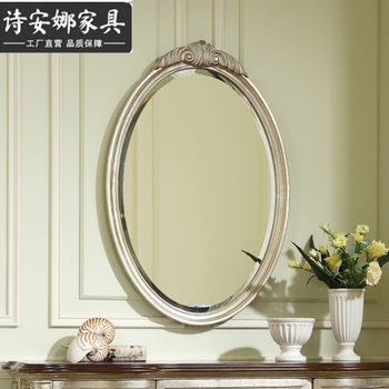 Hot-selling european style luxury dressing table, all solid wood carved princess villa mirror chair, french dressing table, whole house furniture