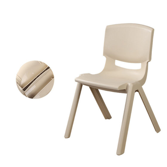 幼儿园椅子塑料靠背椅儿童椅小凳子宝宝35cm高加厚可坐耐用亚马逊