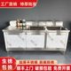 水池工作台不锈钢水槽商用厨房一体柜洗菜盆洗手池台面洗碗池户外