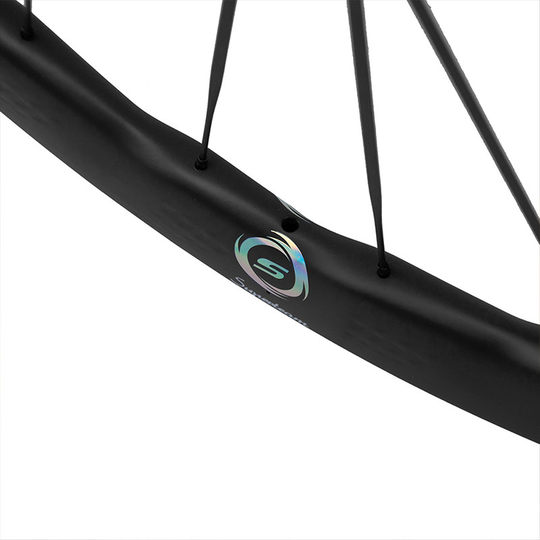 Superteam New Road Bike Wheelset Cycling Aerodynamic Wave Rim Carbon Spokes Shark Fin Pro+