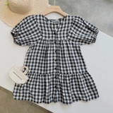 2-16 Австралийских девушек льняно-изделия с шелковым шелковым вырезом, прохладное платье A-Line