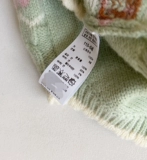 110-150韩系女童复古灰绿针织背心坎肩