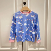 Синий пурпурный маленький белый кролик -голубь