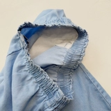 104-164 девушки объем объем небо шелковые порошковые брюки, ноги, не насыщенные, холодные сладкие брюки,