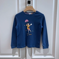 Тибетская голубая зонтичная девушка топ