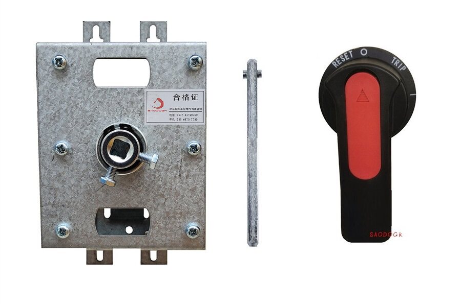 New products Changshu switch plastic shell breaker Operating mechanism Hand manipulators CM3-250L M handles CZ2-127 7