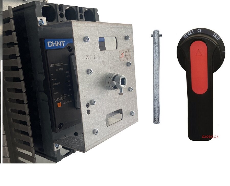 Boutique CZ2-B Kunlun NXM 400A Plastic Shell Breaker Cabinet External Extension Handle 630A Manual Operating Mechanism