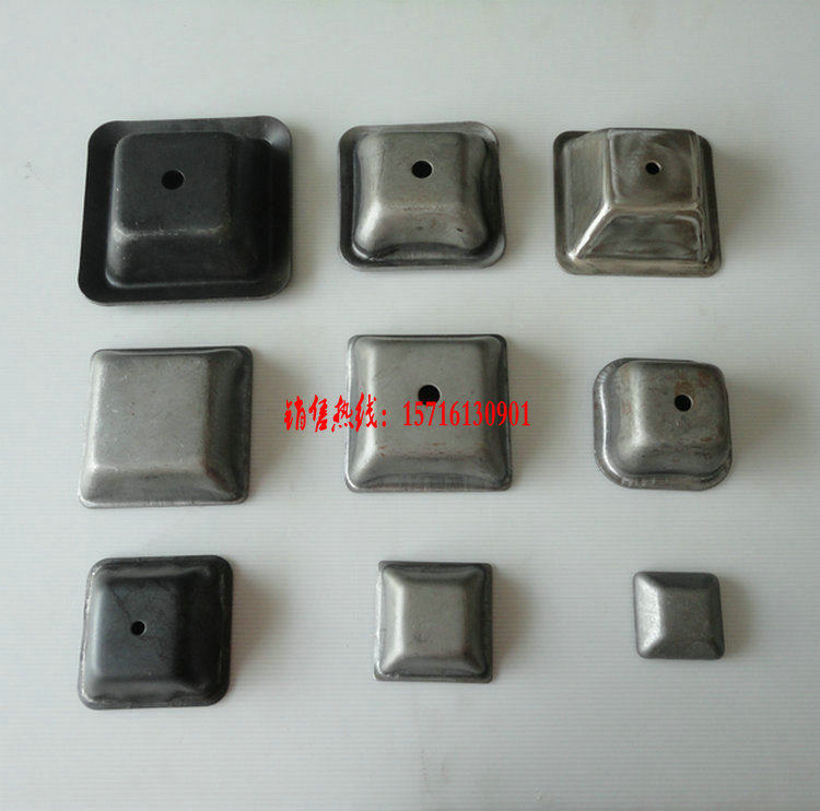 Stacking Foot Bowl Stacking Foot Square Tube Bottom Foot Cover Type Nut Seal Head Weekly Transfer Case Iron Case Foot Bowl Dexterous Solid Shelf Material Case Foot Wrist