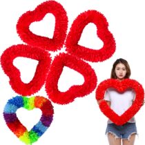 New high-end hard ring steel wire garland love garland sports games gymnastics dance wedding event supplies multi-color