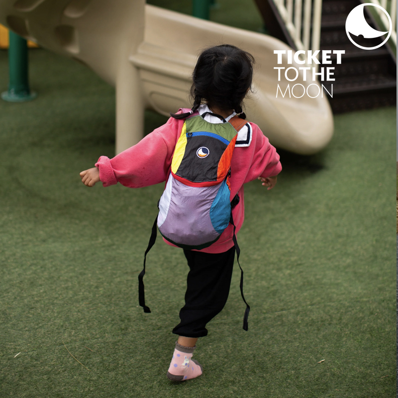 Ticket to the Moon Mini Backpack 6L Cute Small Children's Outdoor Travel Lightweight Backpack Ticket to the Moon Mini Backpack 6L Cute Small Children's Outdoor Travel Lightweight Backpack