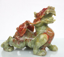 Xiuyu Fengshui ornaments Jade jade carving Jewelry Town House Zhaocai shop office desktop decoration