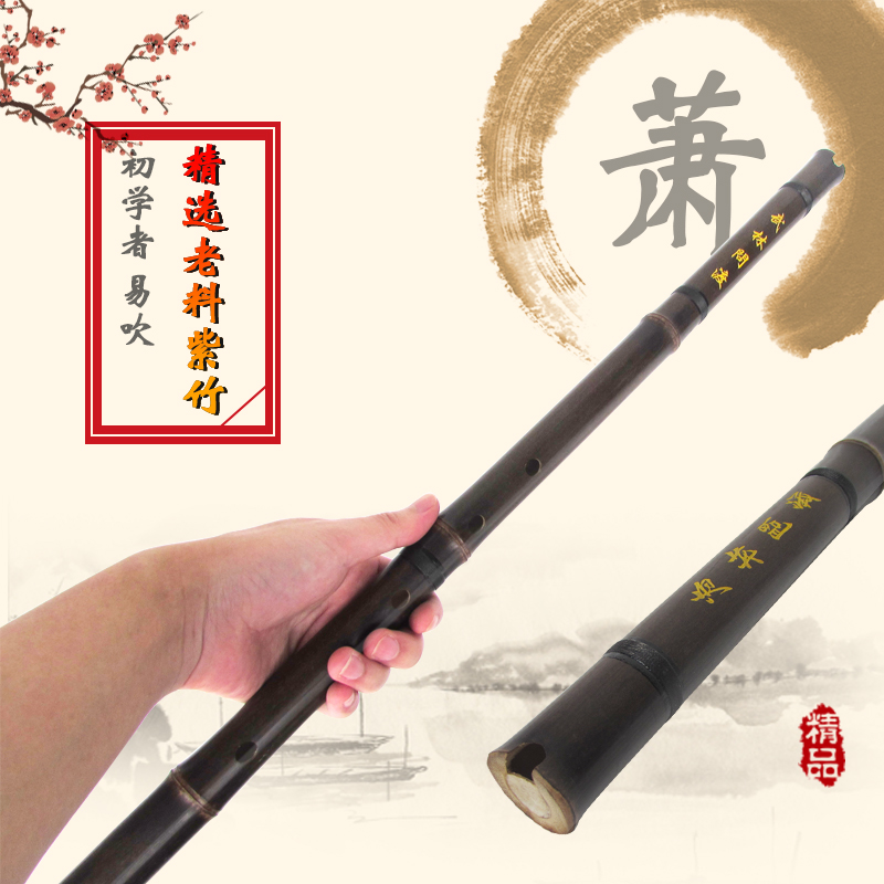 Ocean Wave Musical Instrument Section Hole Xiaoxiao Musical Instrument Beginner Xiaoxiao Xiao Matching Xiao Bag Purple Bamboo Xiao Hot Pin Recommendation-Taobao