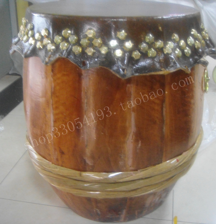 Ocean Wave Musical Instrument Lion Drum Cowhide Drum Foshan Lion Drum Gong Stand Dragon Boat Drum 16 Inch Adult Dragon Boat Drum Factory Direct Sales