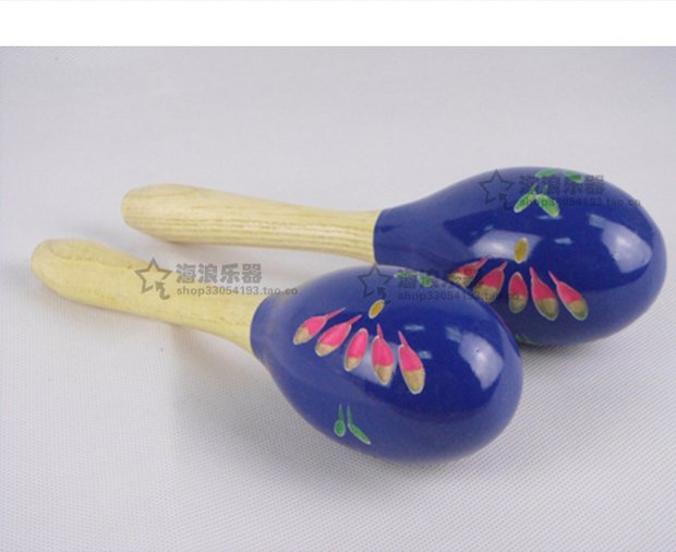 Sóng nhạc cụ búa cát nhạc cụ cát bóng trẻ em đồ chơi bằng gỗ cát bóng nhạc cụ nhỏ cát bóng nhạc cụ gõ phổ biến đàn organ đồ chơi