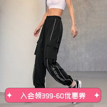 Runaway Lolita thin quick-drying sweatpants womens loose-legged trousers Stretch running pants Autumn and winter fitness pants