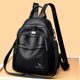 Hong Kong I.Tgreg Women's Fashion Backpack Genuine Leather Lightweight Versatile Mother Backpack Soft Leather Casual Travel Bag