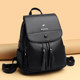 Hong Kong I.Tgreg Backpack Genuine Leather Women's Korean Style Fashionable Versatile Casual Backpack Cowhide Large Capacity Travel Bag